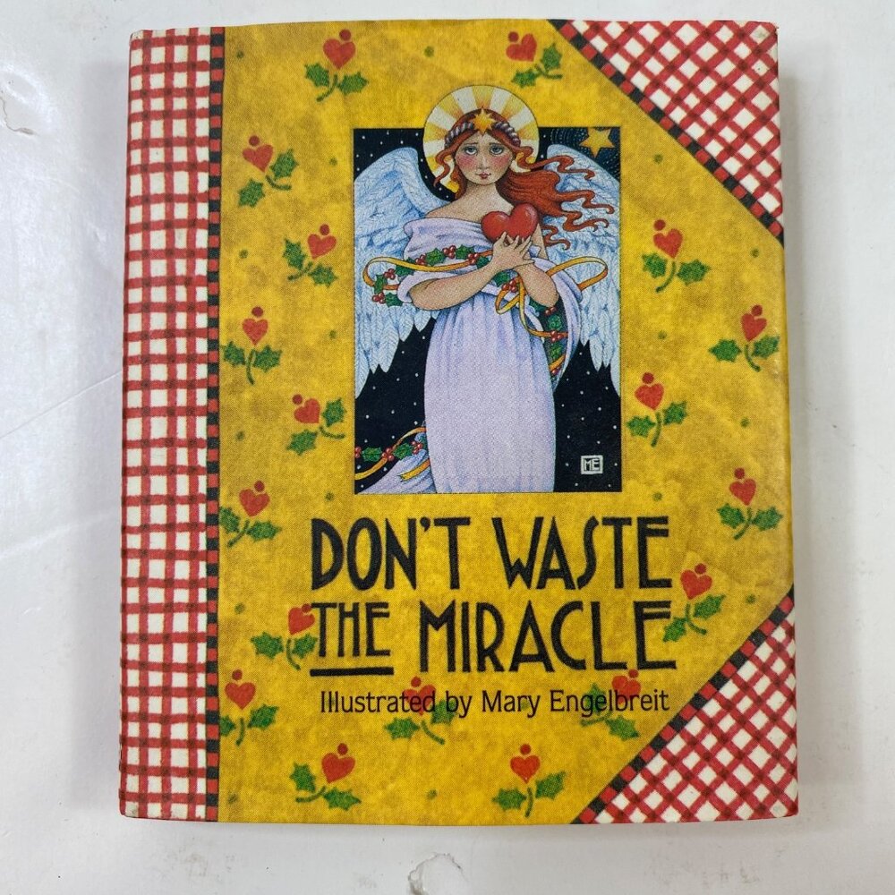 Don't Waste The Miracle Illustrated By Mary Engelbreit Hardcover Christmas Book